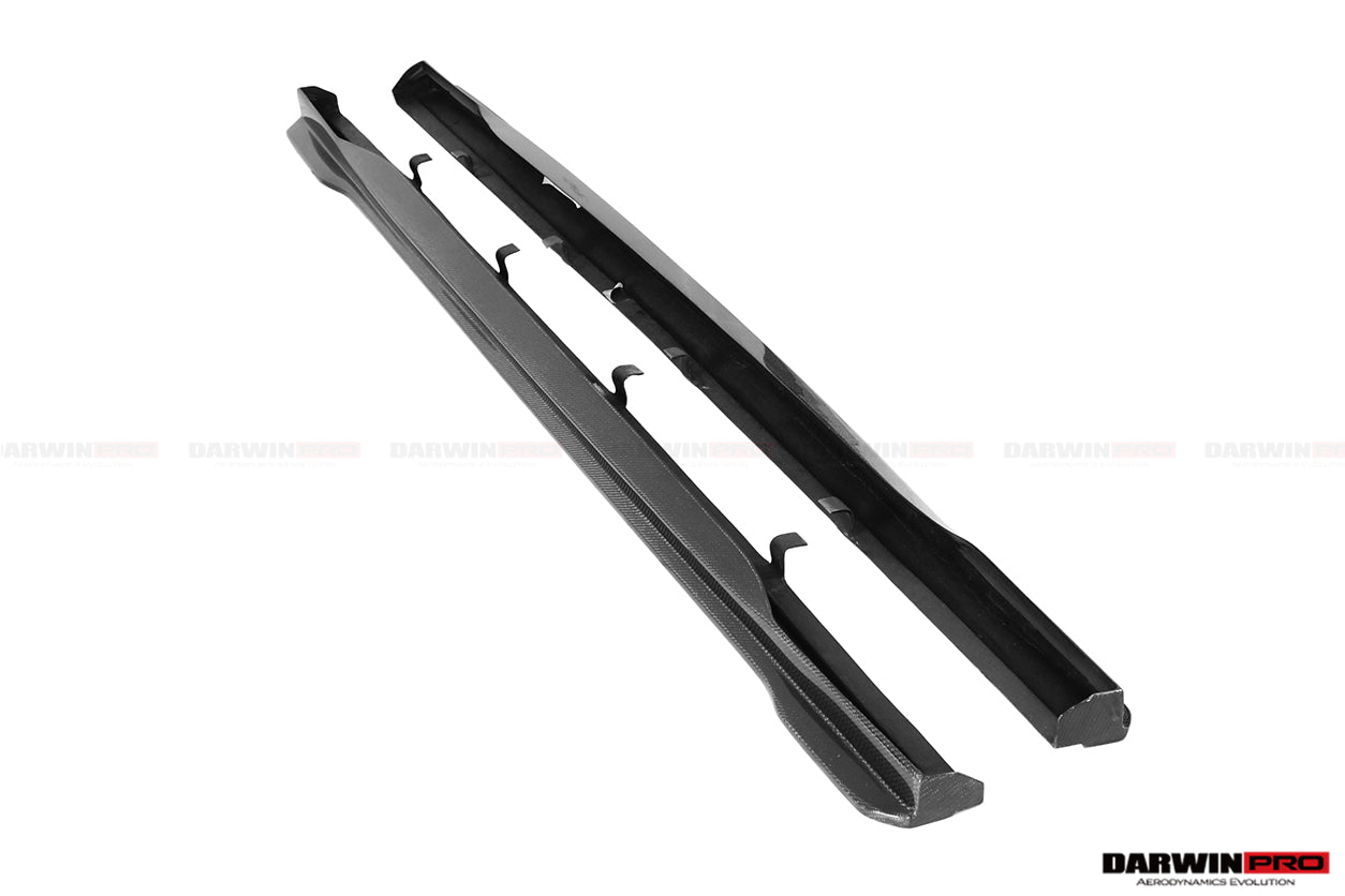 DARWINPRO - AUDI RS6 AVANT C8 2019-2022 CARBON FIBRE BKSS STYLE SIDE SKIRTS - Aero Carbon UK