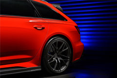 DARWINPRO - AUDI RS6 AVANT C8 2019-2022 CARBON FIBRE BKSS STYLE SIDE SKIRTS - Aero Carbon UK