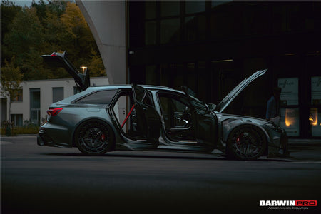 DARWINPRO - AUDI RS6 AVANT C8 2019-2022 CARBON FIBRE FRONT FENDER - Aero Carbon UK