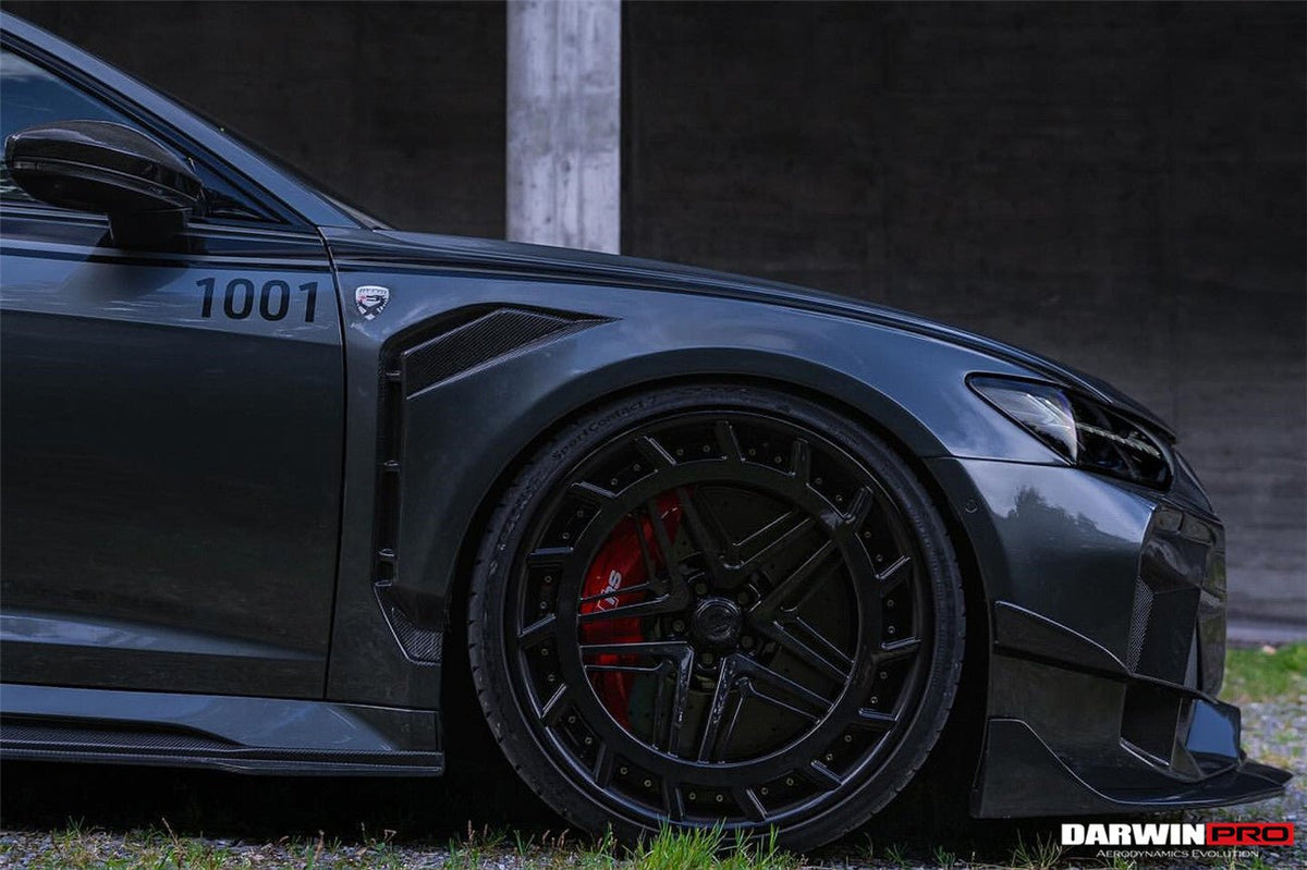 DARWINPRO - AUDI RS6 AVANT C8 2019-2022 CARBON FIBRE FRONT FENDER - Aero Carbon UK