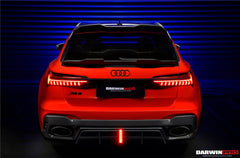 DARWINPRO - AUDI RS6 AVANT C8 2019-2022 CARBON FIBRE ROOF SPOILER - Aero Carbon UK