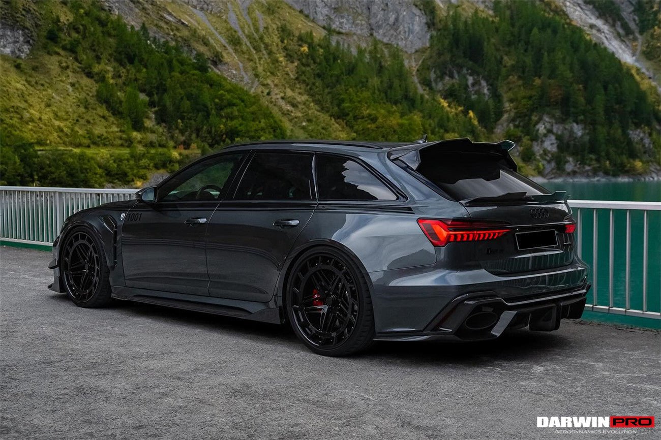 DARWINPRO - AUDI RS6 AVANT C8 2019-2022 CARBON FIBRE ROOF SPOILER - Aero Carbon UK