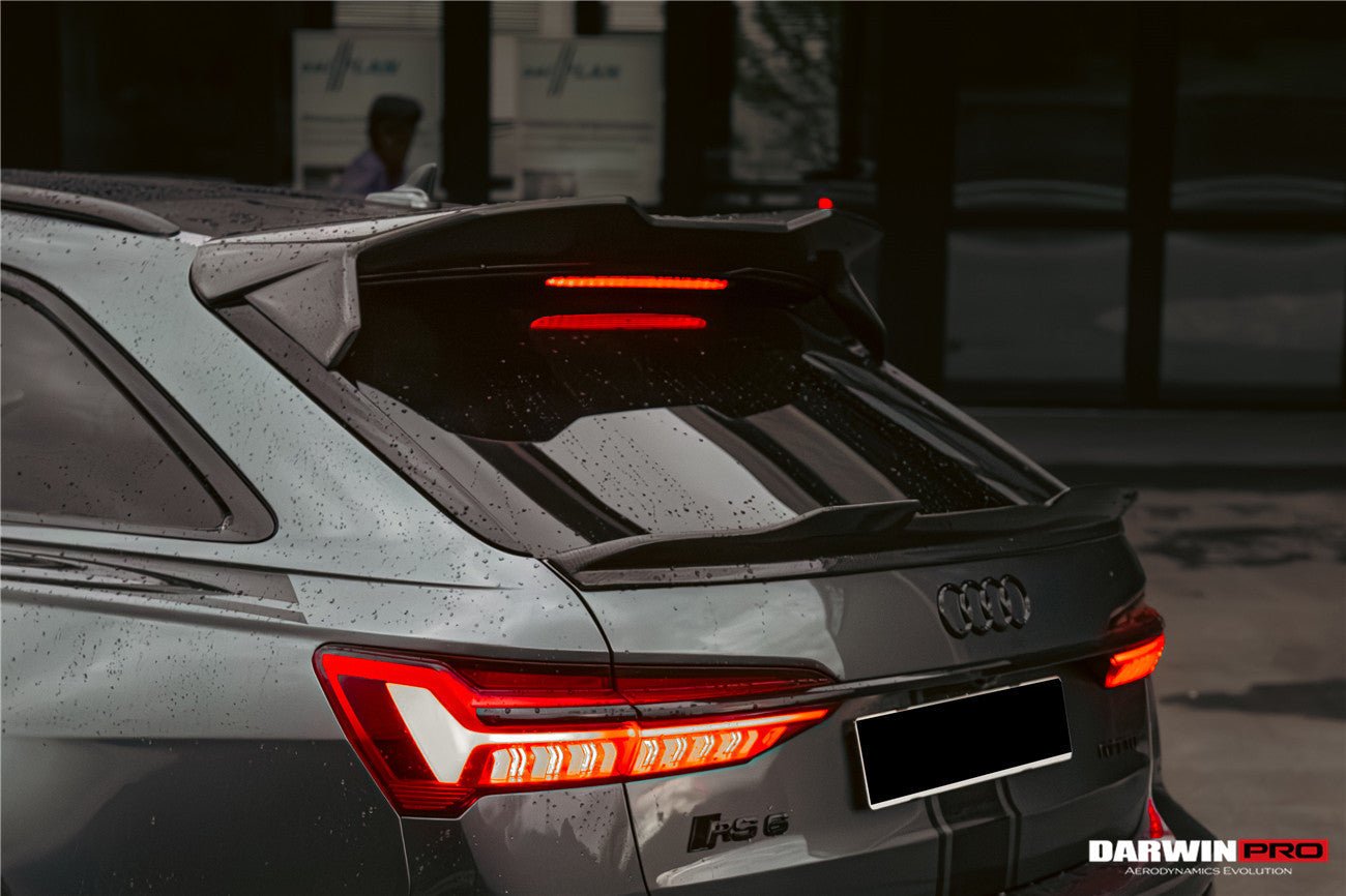 DARWINPRO - AUDI RS6 AVANT C8 2019-2022 CARBON FIBRE ROOF SPOILER - Aero Carbon UK