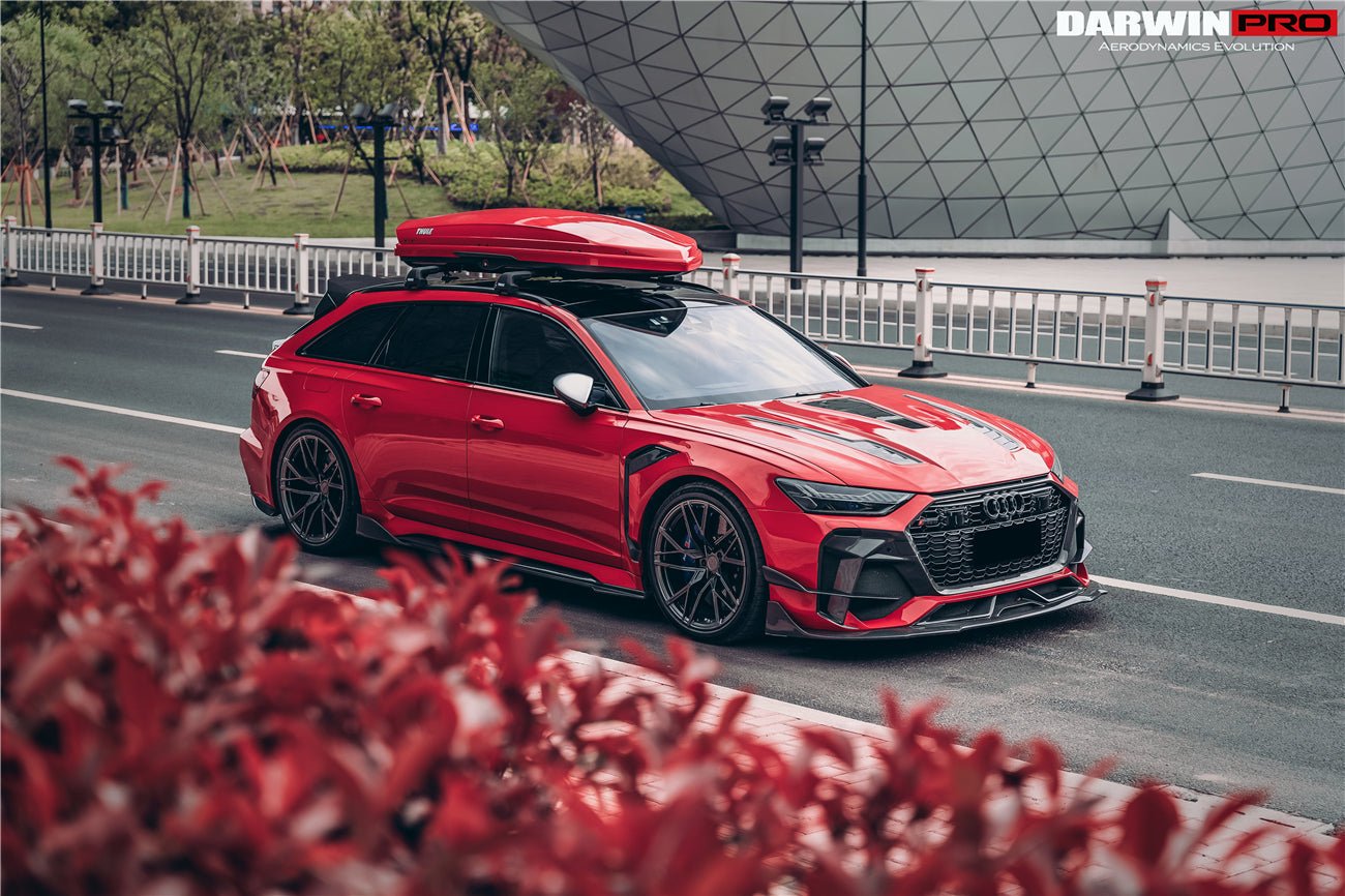 DARWINPRO - AUDI RS6 AVANT C8 2019-2022 CARBON FIBRE ROOF SPOILER - Aero Carbon UK