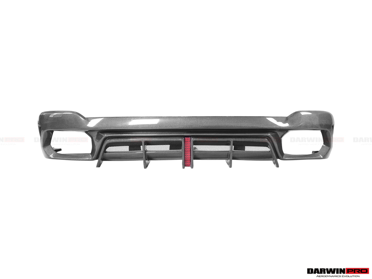 DARWINPRO - AUDI RS6 AVANT C8 2019-2023 BKSS STYLE CARBON FIBRE REAR DIFFUSER - Aero Carbon UK