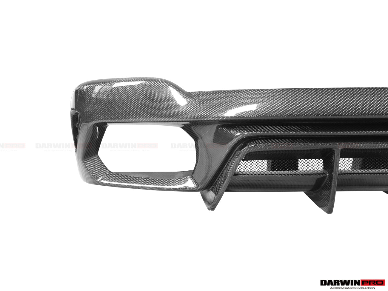 DARWINPRO - AUDI RS6 AVANT C8 2019-2023 BKSS STYLE CARBON FIBRE REAR DIFFUSER - Aero Carbon UK