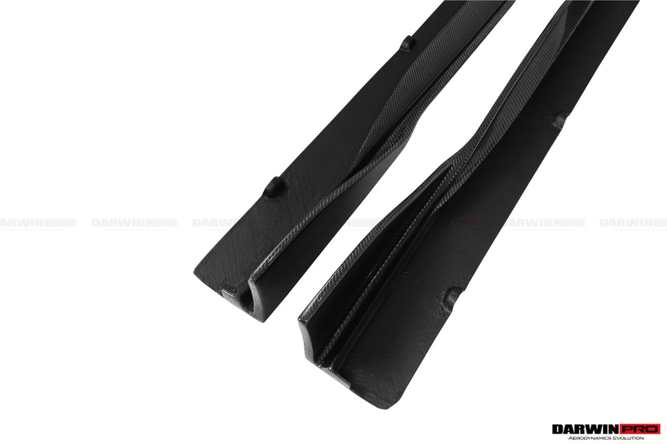 DARWINPRO - AUDI RS6 AVANT C8 2019-2023 CARBON FIBRE IMP PERFORMANCE STYLE SIDE SKIRTS - Aero Carbon UK