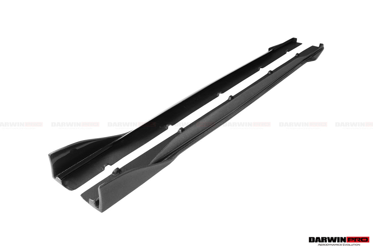 DARWINPRO - AUDI RS6 AVANT C8 2019-2023 CARBON FIBRE IMP PERFORMANCE STYLE SIDE SKIRTS - Aero Carbon UK