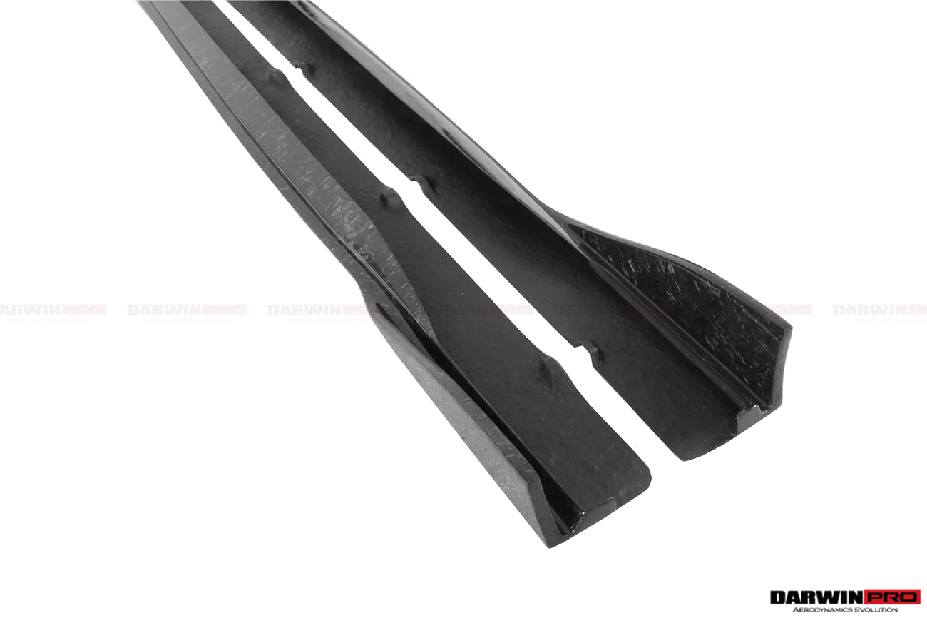 DARWINPRO - AUDI RS6 AVANT C8 2019-2023 CARBON FIBRE IMP PERFORMANCE STYLE SIDE SKIRTS - Aero Carbon UK