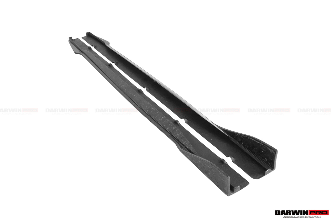 DARWINPRO - AUDI RS6 AVANT C8 2019-2023 CARBON FIBRE IMP PERFORMANCE STYLE SIDE SKIRTS - Aero Carbon UK