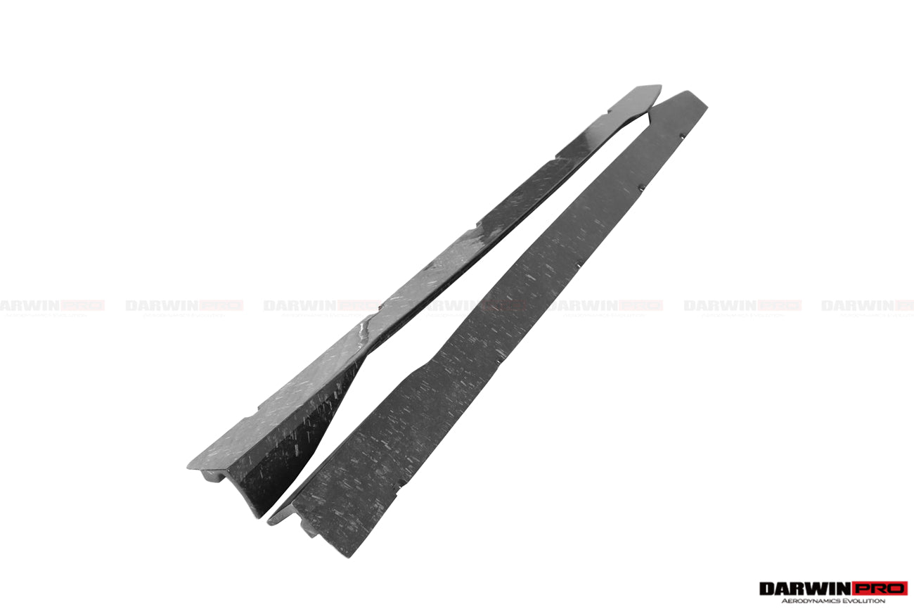 DARWINPRO - AUDI RS6 AVANT C8 2019-2023 CARBON FIBRE IMP PERFORMANCE STYLE SIDE SKIRTS - Aero Carbon UK