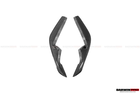 DARWINPRO - AUDI RS6 AVANT C8 2019-2023 IMP PERFORMANCE CARBON FIBRE FRONT CANARDS - Aero Carbon UK