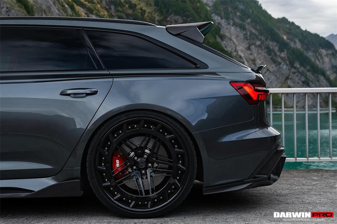 DARWINPRO - AUDI RS6 AVANT C8 2019-2023 IMP PERFORMANCE CARBON FIBRE MID SPOILER - Aero Carbon UK