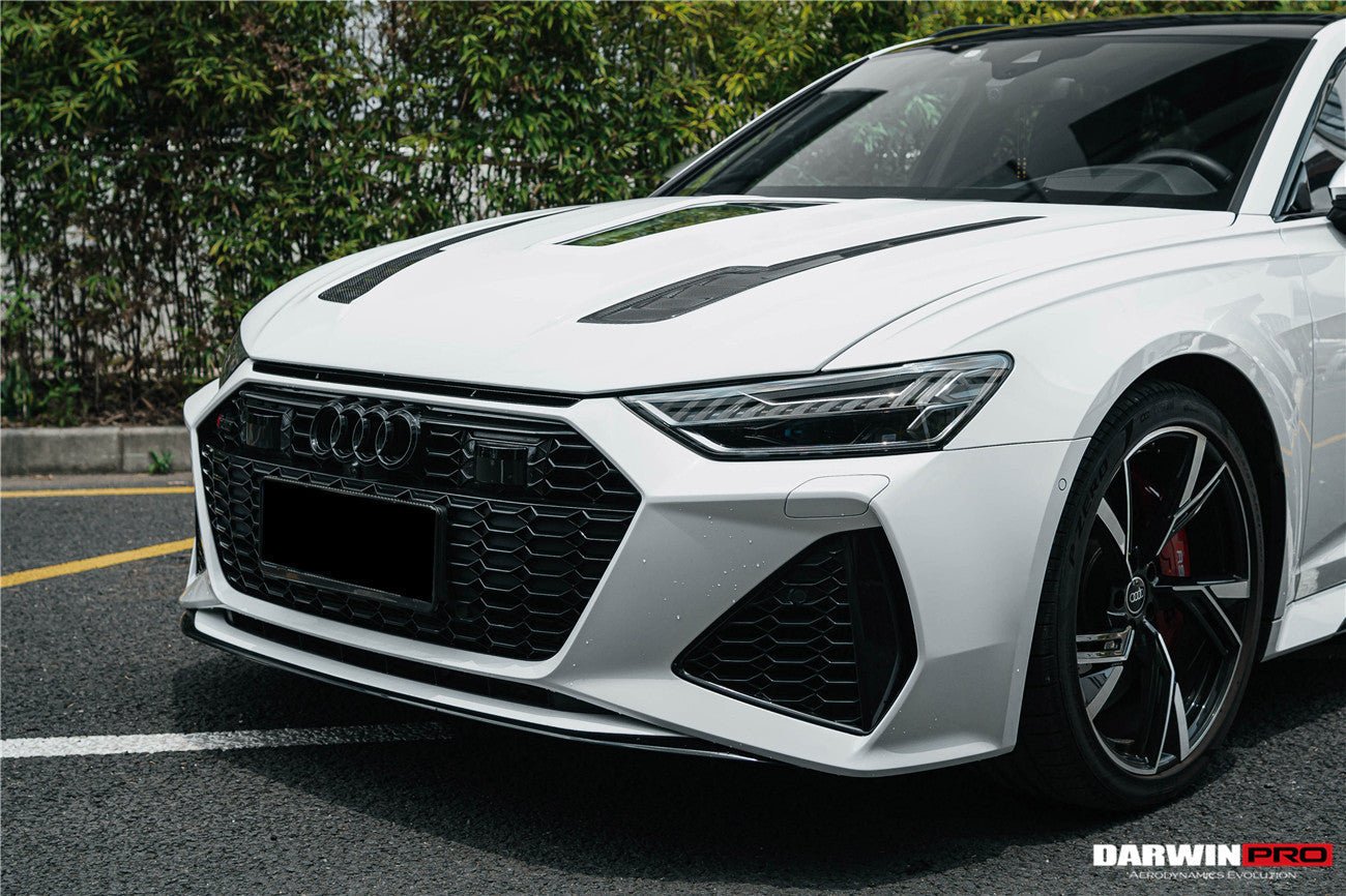 DARWINPRO - AUDI RS6 AVANT C8 2019-2023 IMP PERFORMANCE PARTIAL CARBON FIBRE PARTIAL HOOD BONNET - Aero Carbon UK