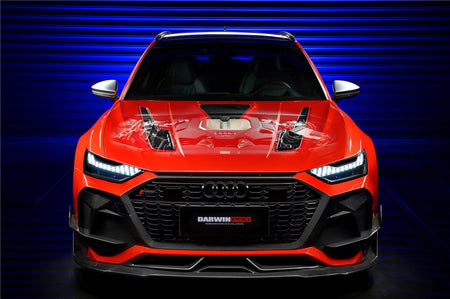DARWINPRO - AUDI RS6 AVANT C8 2019-2023 IMP PERFORMANCE PARTIAL CARBON FIBRE PARTIAL HOOD BONNET - Aero Carbon UK