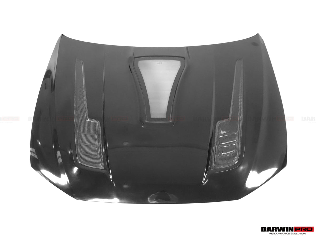 DARWINPRO - AUDI RS6 AVANT C8 2019-2023 IMP PERFORMANCE PARTIAL CARBON FIBRE PARTIAL HOOD BONNET - Aero Carbon UK