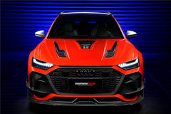 DARWINPRO - AUDI RS6 AVANT C8 2019-2023 IMP PERFORMANCE PARTIAL CARBON FIBRE PARTIAL HOOD BONNET - Aero Carbon UK