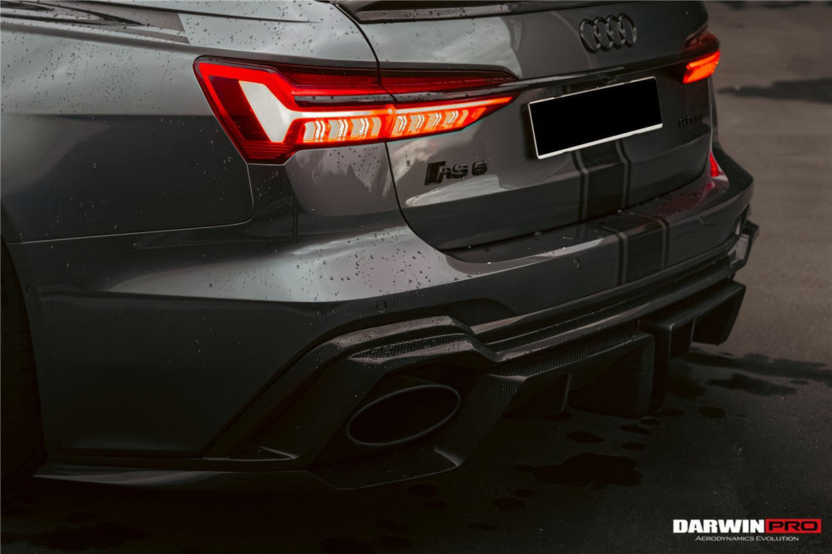 DARWINPRO - AUDI RS6 AVANT C8 2019-2023 IMP PERFORMANCE REAR DIFFUSER - Aero Carbon UK
