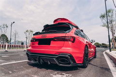 DARWINPRO - AUDI RS6 AVANT C8 2019-2023 IMP PERFORMANCE REAR DIFFUSER - Aero Carbon UK