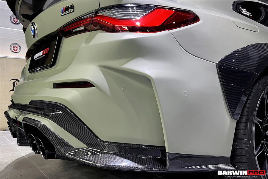DARWINPRO - BMW G82 M4 BKSSII STYLE REAR BUMPER + CARBON DIFFUSER ...