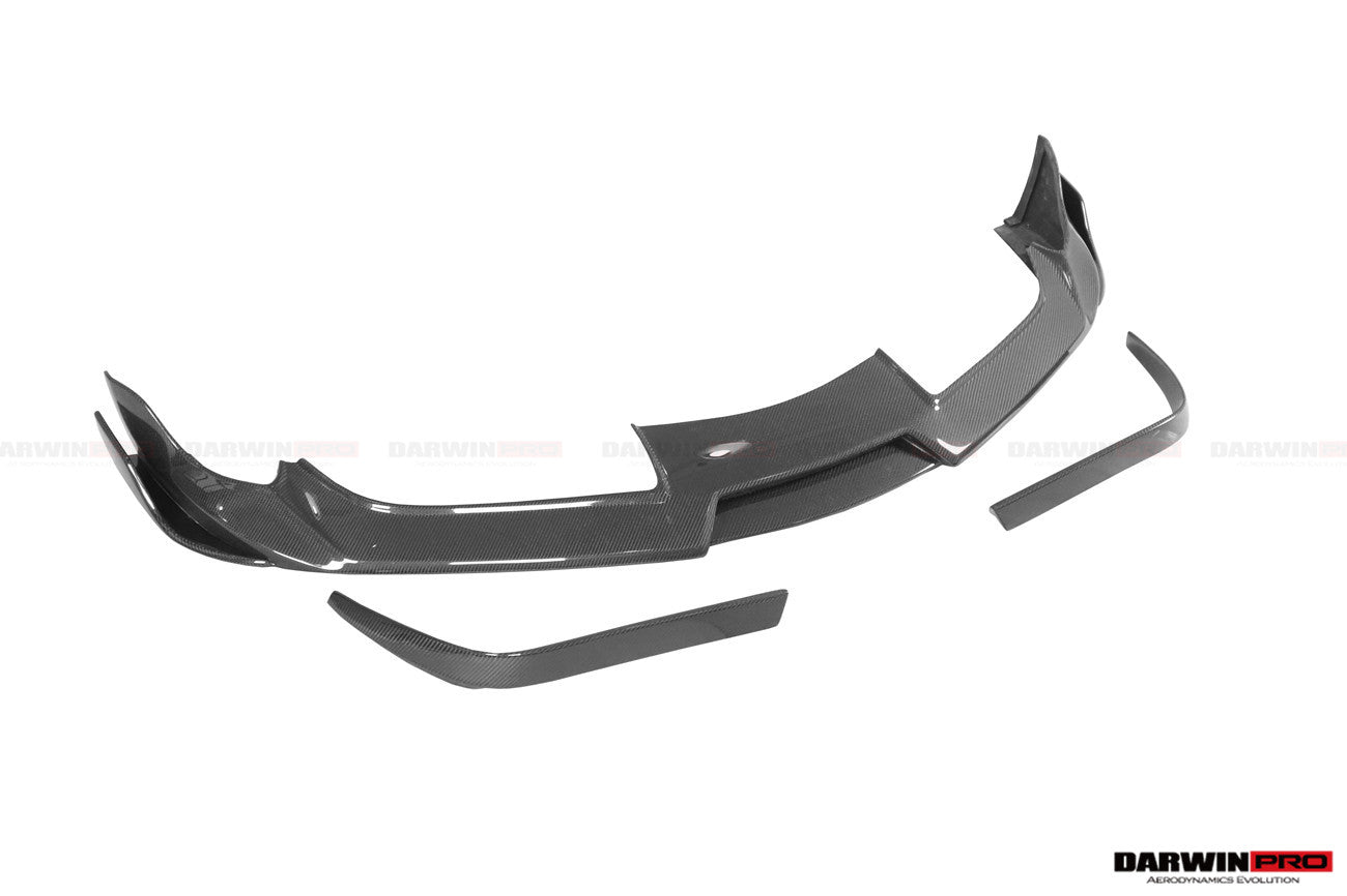 DARWINPRO - TOYOTA GR SUPRA (J29/DB) A90 A91 BKSS STYLE CARBON FIBRE FRONT LIP - Aero Carbon UK