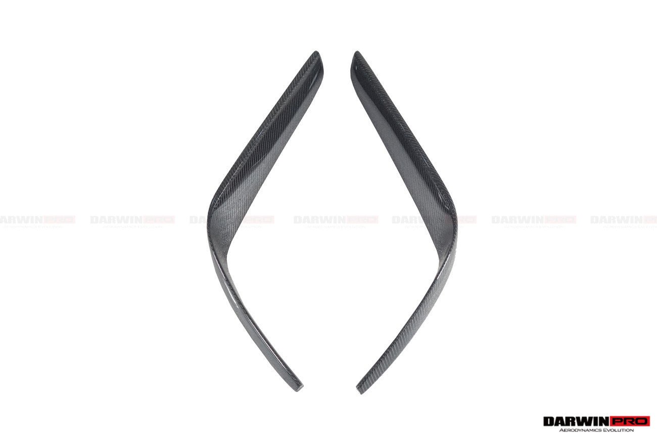 DARWINPRO - TOYOTA GR SUPRA (J29/DB) A90 A91 BKSS STYLE CARBON FIBRE FRONT LIP - Aero Carbon UK