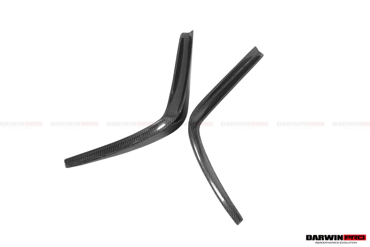 DARWINPRO - TOYOTA GR SUPRA (J29/DB) A90 A91 BKSS STYLE CARBON FIBRE FRONT LIP - Aero Carbon UK