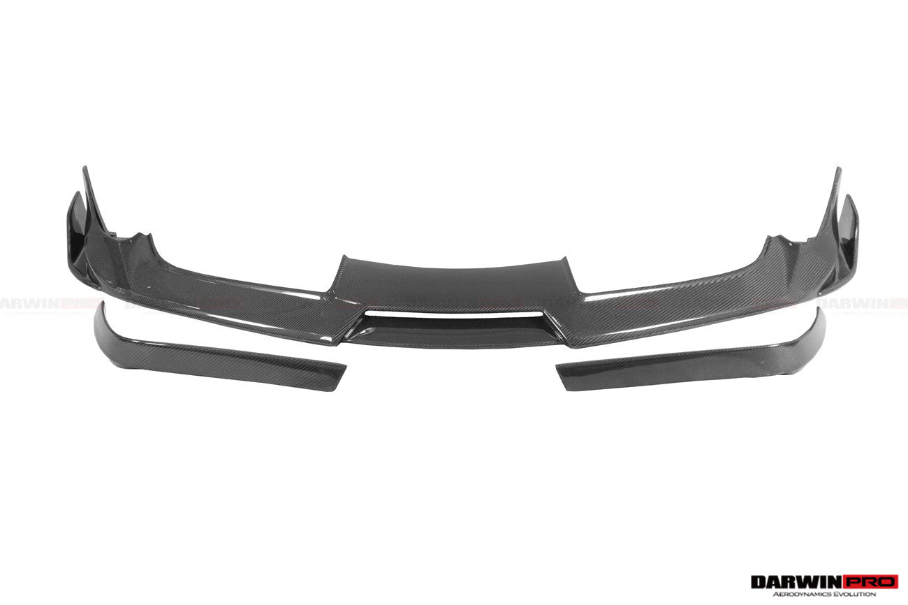 DARWINPRO - TOYOTA GR SUPRA (J29/DB) A90 A91 BKSS STYLE CARBON FIBRE FRONT LIP - Aero Carbon UK