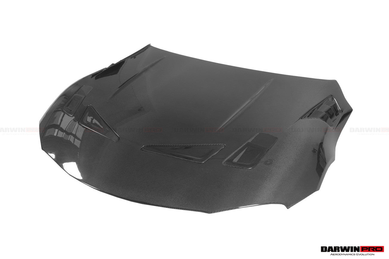 DARWINPRO - TOYOTA GR SUPRA (J29/DB) A90 A91 BKSS STYLE CARBON FIBRE HOOD BONNET - Aero Carbon UK