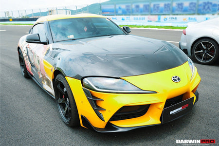DARWINPRO - TOYOTA GR SUPRA (J29/DB) A90 A91 BKSS STYLE CARBON FIBRE HOOD BONNET - Aero Carbon UK