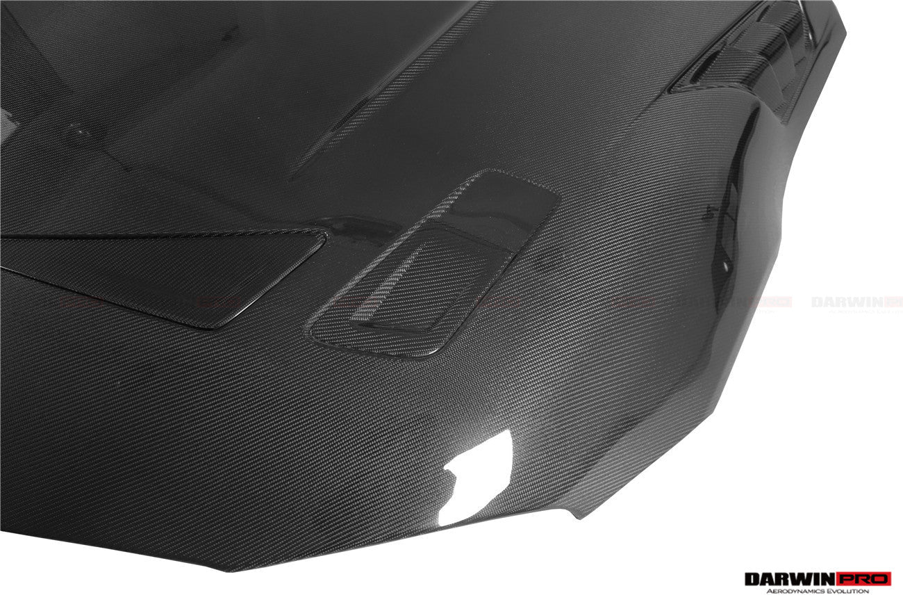 DARWINPRO - TOYOTA GR SUPRA (J29/DB) A90 A91 BKSS STYLE CARBON FIBRE HOOD BONNET - Aero Carbon UK