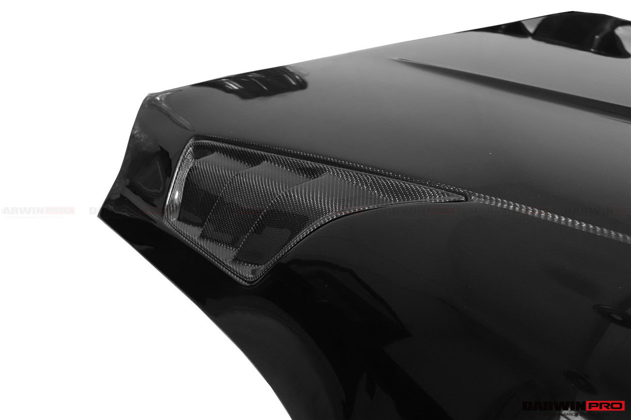 DARWINPRO - TOYOTA GR SUPRA (J29/DB) A90 A91 BKSS STYLE CARBON FIBRE HOOD BONNET - Aero Carbon UK