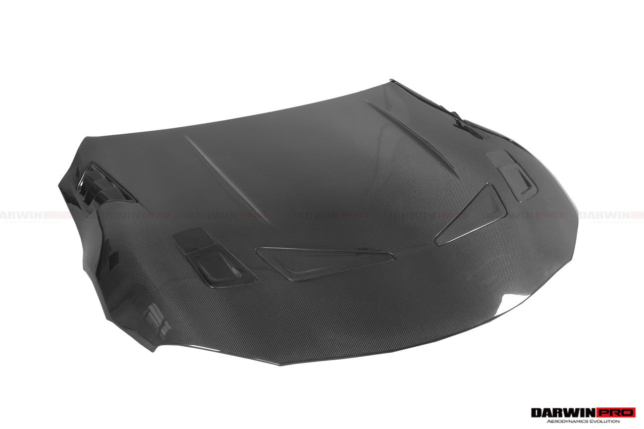 DARWINPRO - TOYOTA GR SUPRA (J29/DB) A90 A91 BKSS STYLE CARBON FIBRE HOOD BONNET - Aero Carbon UK