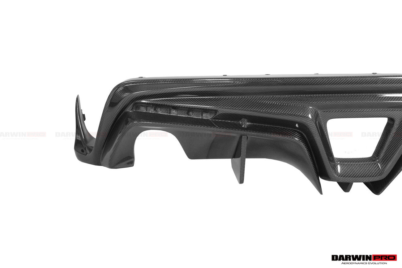 DARWINPRO - TOYOTA GR SUPRA (J29/DB) A90 A91 BKSS STYLE CARBON FIBRE REAR DIFFUSER - Aero Carbon UK