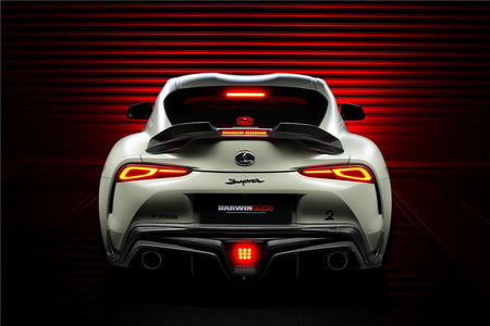 DARWINPRO - TOYOTA GR SUPRA (J29/DB) A90 A91 BKSS STYLE CARBON FIBRE REAR DIFFUSER - Aero Carbon UK