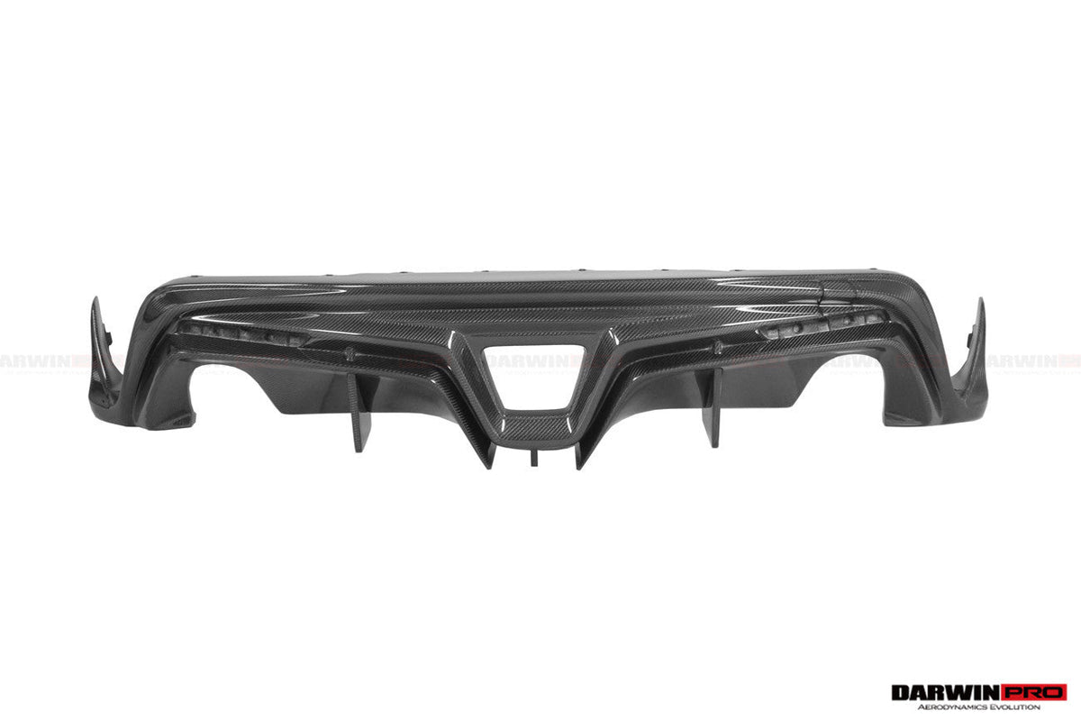 DARWINPRO - TOYOTA GR SUPRA (J29/DB) A90 A91 BKSS STYLE CARBON FIBRE REAR DIFFUSER - Aero Carbon UK