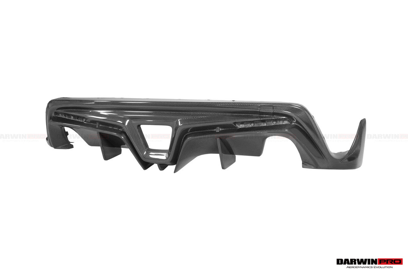 DARWINPRO - TOYOTA GR SUPRA (J29/DB) A90 A91 BKSS STYLE CARBON FIBRE REAR DIFFUSER - Aero Carbon UK