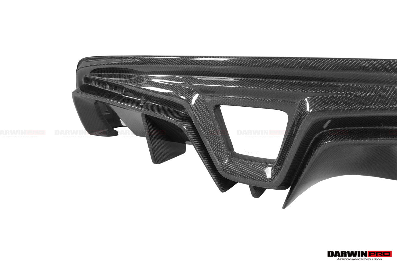 DARWINPRO - TOYOTA GR SUPRA (J29/DB) A90 A91 BKSS STYLE CARBON FIBRE REAR DIFFUSER - Aero Carbon UK