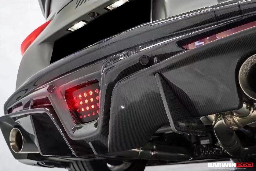 DARWINPRO - TOYOTA GR SUPRA (J29/DB) A90 A91 BKSS STYLE CARBON FIBRE REAR DIFFUSER - Aero Carbon UK