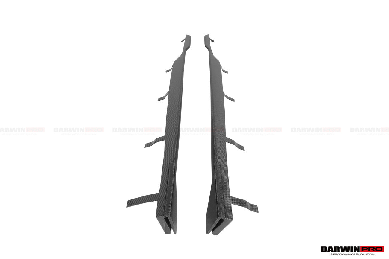 DARWINPRO - TOYOTA GR SUPRA (J29/DB) A90 A91 BKSS STYLE CARBON FIBRE SIDE SKIRTS - Aero Carbon UK