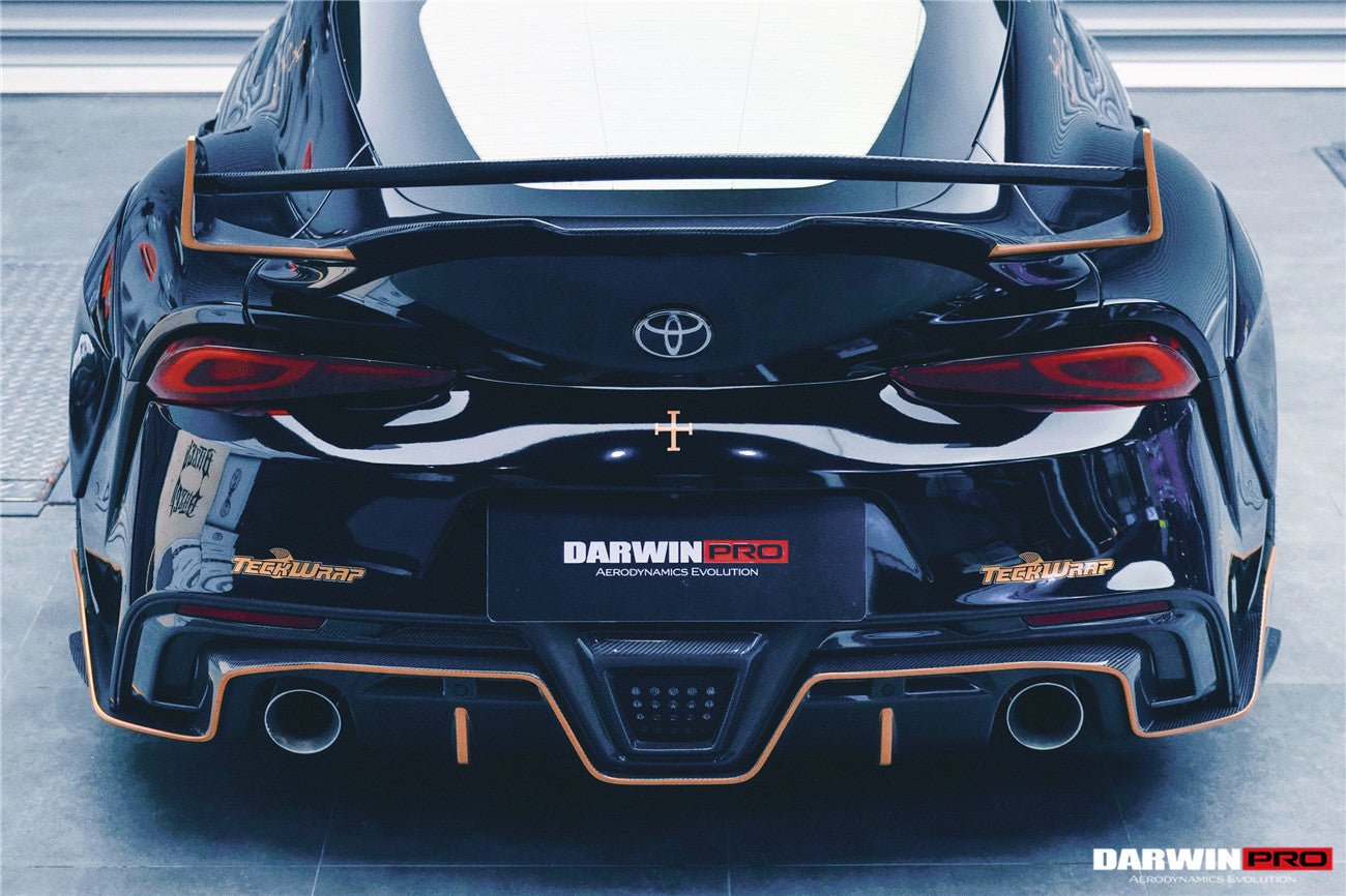 DARWINPRO - TOYOTA GR SUPRA (J29/DB) A90 A91 BKSS STYLE PART CARBON FIBRE REAR BUMPER - Aero Carbon UK