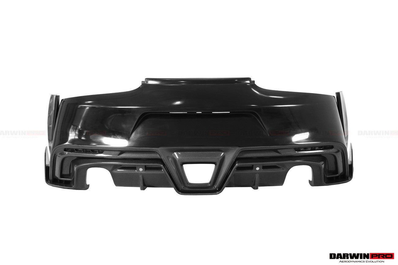 DARWINPRO - TOYOTA GR SUPRA (J29/DB) A90 A91 BKSS STYLE PART CARBON FIBRE REAR BUMPER - Aero Carbon UK