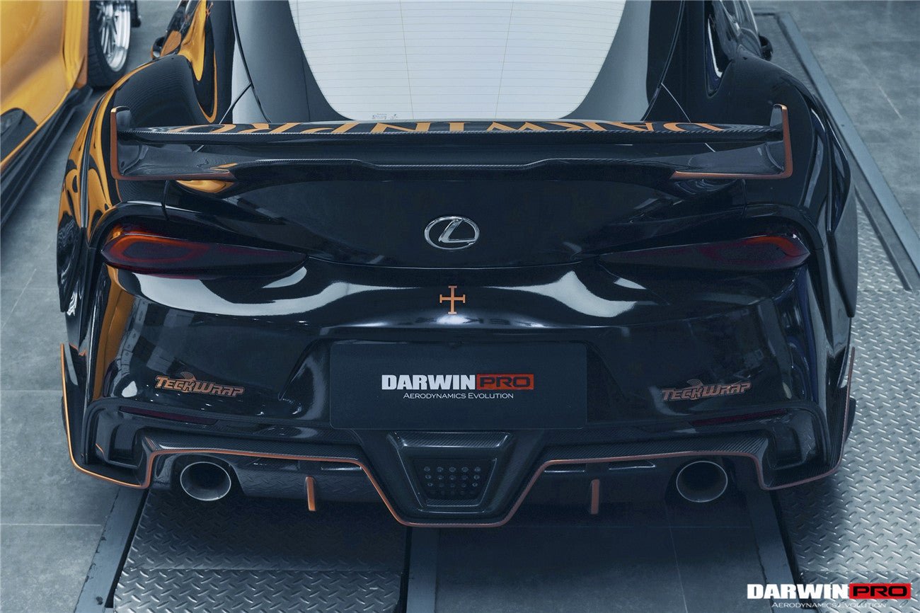 DARWINPRO - TOYOTA GR SUPRA (J29/DB) A90 A91 BKSS STYLE PART CARBON FIBRE REAR BUMPER - Aero Carbon UK