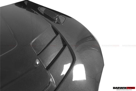 DARWINPRO - TOYOTA GR SUPRA (J29/DB) A90 A91 BKSSII STYLE CARBON FIBRE BONNET HOOD - Aero Carbon UK