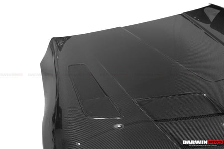 DARWINPRO - TOYOTA GR SUPRA (J29/DB) A90 A91 BKSSII STYLE CARBON FIBRE BONNET HOOD - Aero Carbon UK