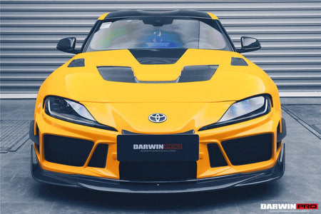 DARWINPRO - TOYOTA GR SUPRA (J29/DB) A90 A91 BKSSII STYLE CARBON FIBRE BONNET HOOD - Aero Carbon UK