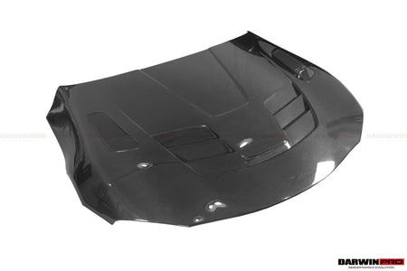 DARWINPRO - TOYOTA GR SUPRA (J29/DB) A90 A91 BKSSII STYLE CARBON FIBRE BONNET HOOD - Aero Carbon UK