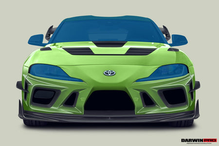 DARWINPRO - TOYOTA GR SUPRA (J29/DB) A90 A91 BKSSII STYLE CARBON FIBRE BONNET HOOD - Aero Carbon UK