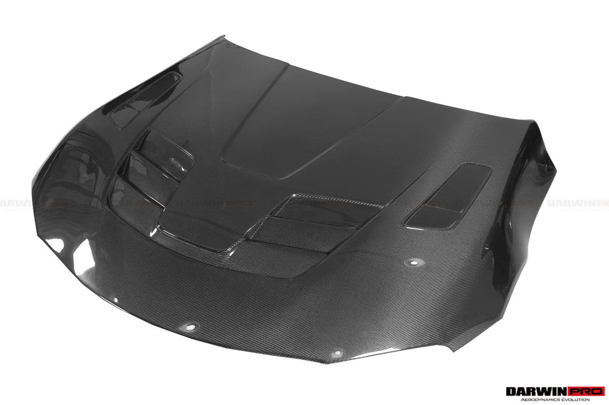 DARWINPRO - TOYOTA GR SUPRA (J29/DB) A90 A91 BKSSII STYLE CARBON FIBRE BONNET HOOD - Aero Carbon UK
