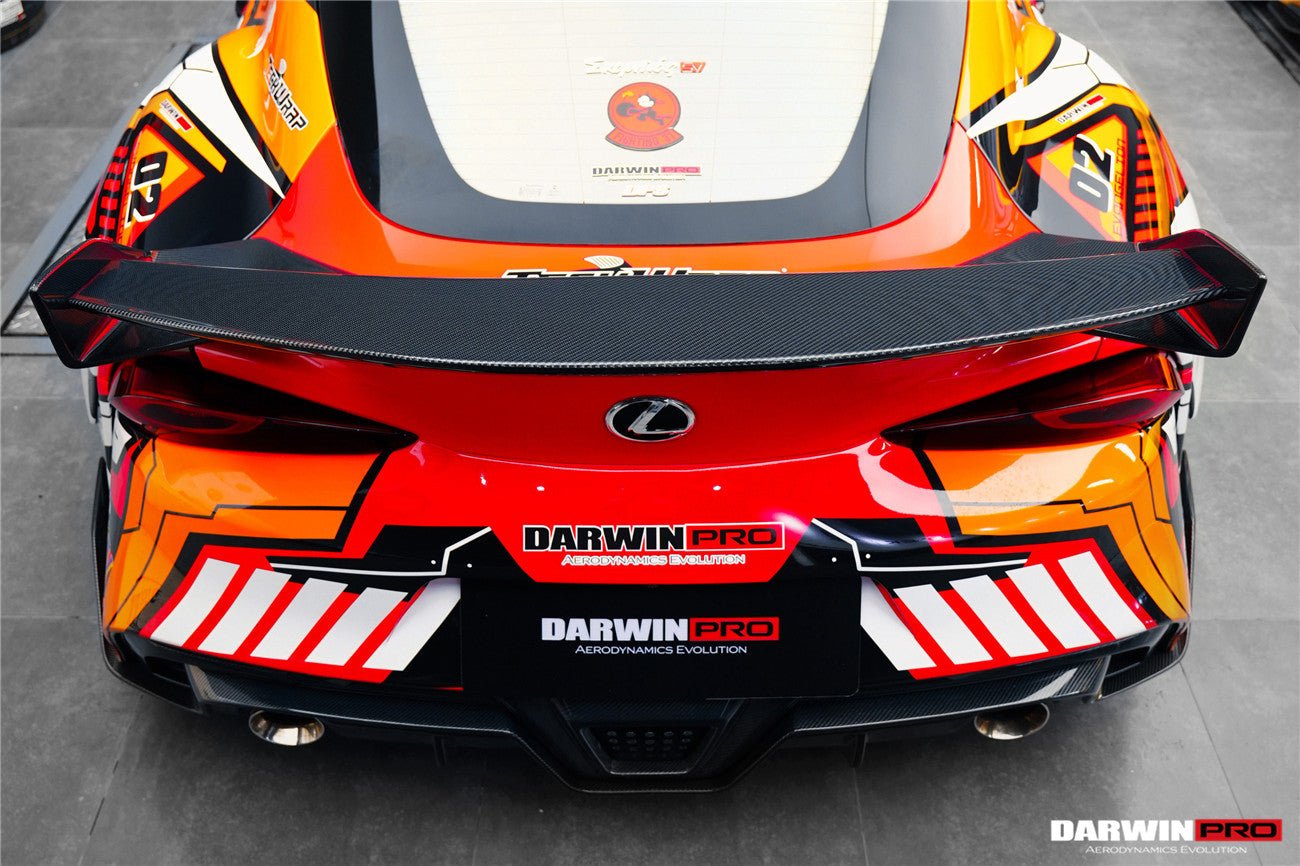 DARWINPRO - TOYOTA GR SUPRA (J29/DB) A90 A91 BKSSII STYLE CARBON FIBRE WING SPOILER - Aero Carbon UK